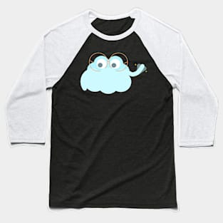 "A bit windy, eh" mood cloud Baseball T-Shirt